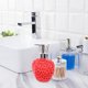thumbnail image 4 of Dispensador de champú y acondicionador, botellas de jabón para manos, envases recargables modernos, botellas con bomba, tarro de viaje para jabón de ducha, gel de baño vacío, plástico para baño, 4 of 6