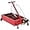 Red, variant on Memoryfield 15 Gallon Oil Drain Pan with Manual Pump, Rolling Oil Drain Tank with 8 ft Hose & Folding Handle, for Cars, SUVs, Trucks, RVs & Buses, Red