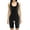 Black, variant on Shapewear for women Scoop Neck Tank Tops Bodysuits Jumpsuits Waist Trainer Full body Shaper (White, XS)