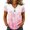 Pink_#09, variant on Sewkxo Womens Summer Tops Short Sleeve Basic Casual V Neck T Shirts Trendy Fashion 2026 Top,Pink XL