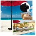 thumbnail image 6 of Costway 36LBS Square Umbrella Base Stand Weighted Patio Market Umbrellas Black, 6 of 12