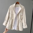 thumbnail image 2 of Women Long Sleeves Jacket Lightweight Zip Up Fall Coat with Four Pockets Casual Outdoor Hiking Jacket, 2 of 6