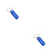 thumbnail image 3 of Eigraketly Mini pastillero portátil de aluminio pastillero impermeable hermético almacenamiento con llavero, azul Azul 2piezas Eigraketly CBP149072, 3 of 6
