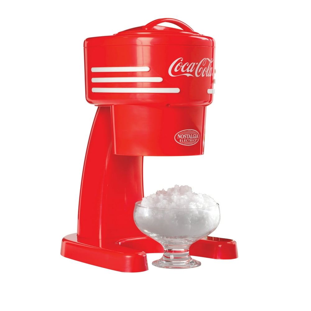 Nostalgia RISM900COKE CocaCola Electric Shaved Ice and Snow Cone