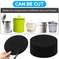 thumbnail image 4 of 6 Pack Charcoal Filters for Compost Bucket, 6.7 Inch Compost Filters for Countertop Bin, Activated Carbon Replacement Filters for Kitchen Compost Bins, Home Bucket Compost Bin Refill, Round, 4 of 7
