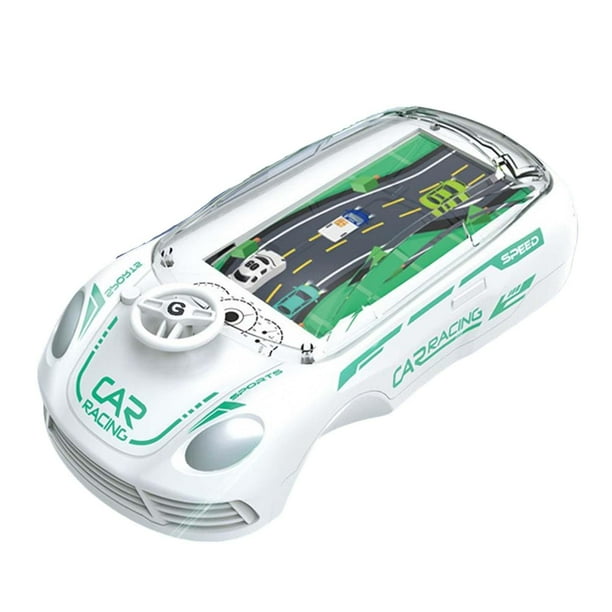 Volante de juguete con sonido para desarrollo de coche, asiento de coche, coche de juguete, simulación de aventura. Blanco