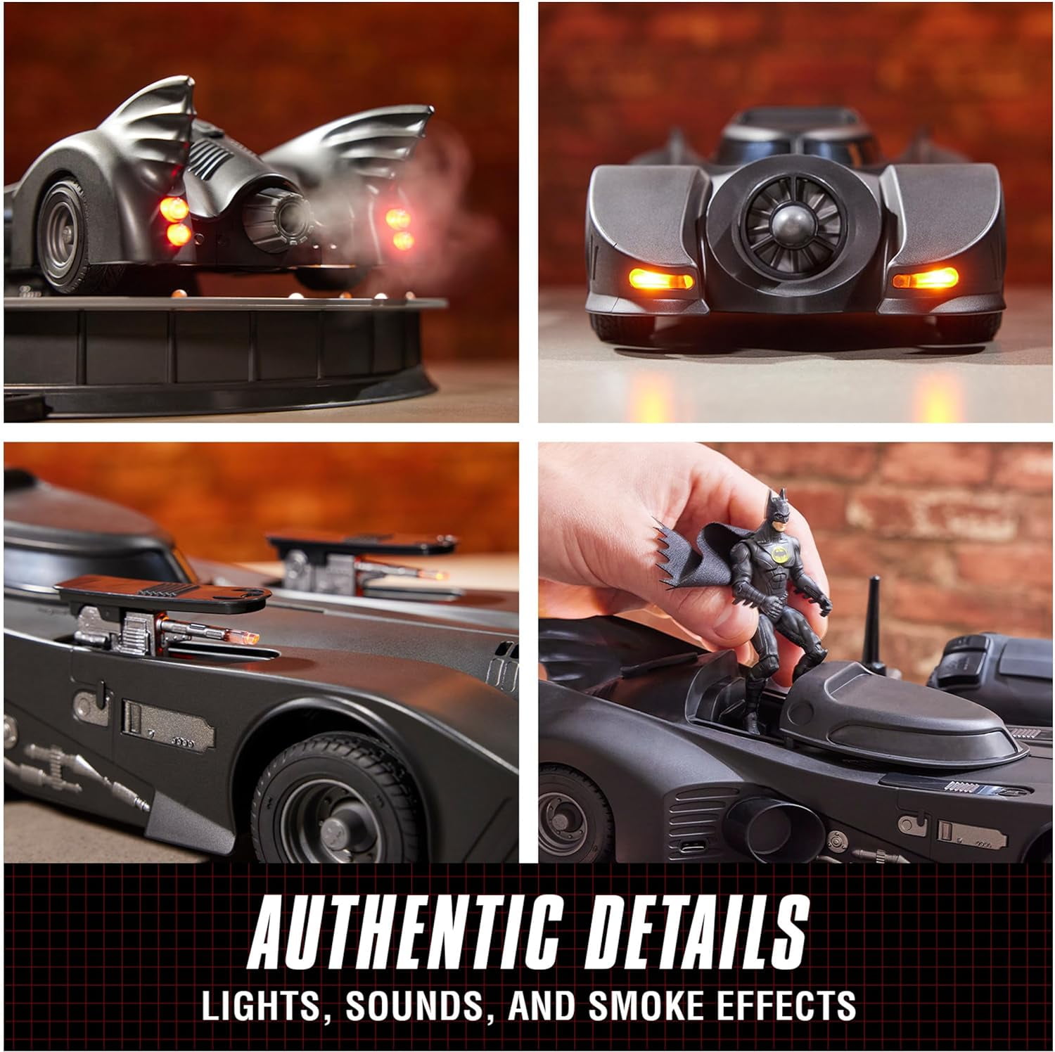 Batmobile 1989 Movie - TM & DC COMICS 1/43 - Bat3 - Diecast