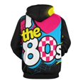 thumbnail image 3 of I Love The 80's Eighties Men's Women New Sweatshirt Hoodie Men's Plus Size Sweatshirt Hooded Sweatshirt 3d Printed Street Men's Cloth, 3 of 6