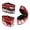 Christmas Snowman Design, variant on Abstract Graffiti Design Steam Irons Storage Bag Large Size Polyester, Bag Only