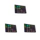thumbnail image 1 of Matsuzay Pegatinas transparentes con patrón múltiple Hermoso accesorio de bricolaje Calcomanías para diario Multiusos para hacer tarjetas Type1 NO1, 1 of 6