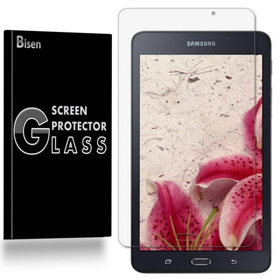 Samsung Galaxy Tab A 7.0 [BISEN] Tempered Glass Screen Protector, Anti-Scratch, Anti-Shock, Shatterproof, Bubble Free