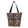 thumbnail image 2 of Kdxio Various Mushrooms Women Reusable Grocery Bags Foldable Ripstop,Reusable Shopping Bags for Shopping,Gym,Gift, 2 of 8