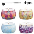 thumbnail image 1 of Coofit 4PCS Scented Candle Natural Long Lasting Aromatherapy Candle with Candle Snuffer, 1 of 10
