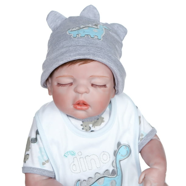 Mini poupée réaliste en silicone pour bébé garçon, jouet doux et Él, 15cm,  6 pouces - AliExpress