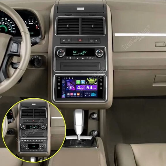 7in Android 15 Car Stereo Compatible for Dodge Journey 2009-2010, 2 64GB, Wireless CarPlay & Android Auto, IPS Touchscreen, GPS, AHD Backup Camera, WiFi/Mirror Link/Bluetooth/SWC