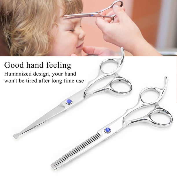 Tijeras para cortar cabello ANGGREK Juego Profesional de Adelgazamiento Acero inoxidable