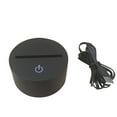 thumbnail image 1 of lionlar Race Car USB 3D LED 7 Colors Touch Switch Acrylic Crystal Table Light Lamp, 1 of 8