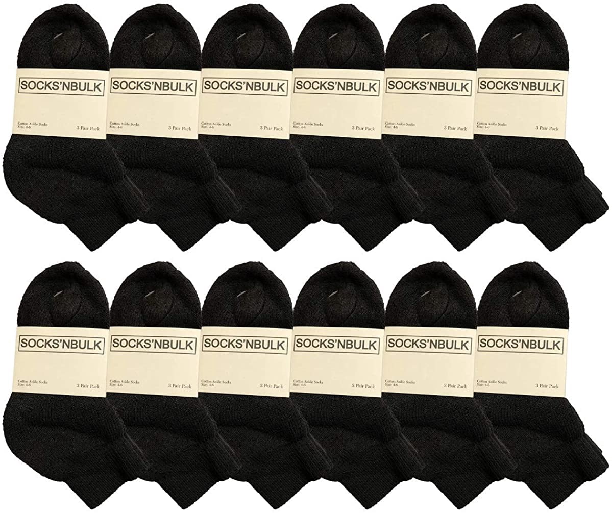 Yacht & Smith Kids Ankle Wholesale Bulk Pack Athletic Sports Socks, by SOCKS'NBULK