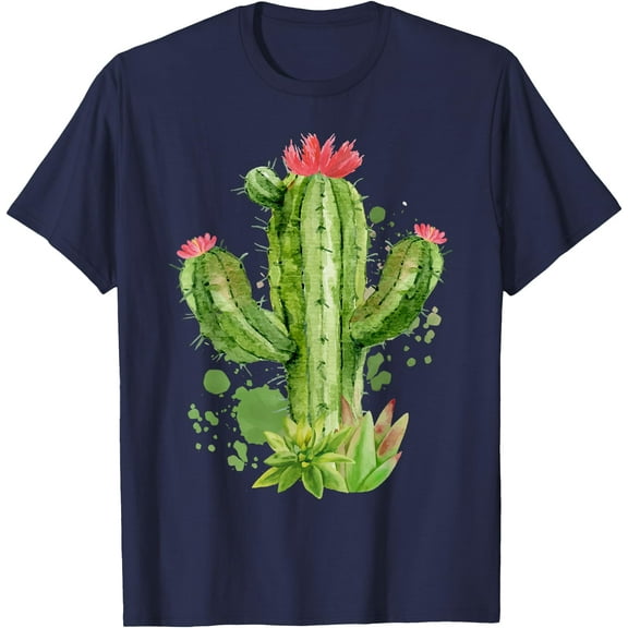 Cute Blooming Cactus Flowers I Cacti Succulents Unisex T-Shirt for Men Women Kids Toddler