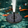 thumbnail image 4 of Solar Fountain with 4 Nozzles,5.3" Solar Bird Bath Fountain,Maximum quantity of flow 150L / H Solar Water Fountain for Bird Bath, Fish Tank, Garden, Pond, Pool and Aquarium, 4 of 7