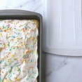 thumbnail image 6 of Mainstays 9" x 13" Covered Nonstick Steel Bake and Roast Cake Pan, Gray, 6 of 14