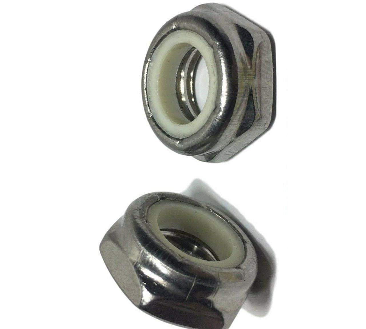 Eastern Tactical Supply 5/8x24 Jam Nut – Black Steel Lock Nut, Fully Threaded