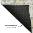 thumbnail image 5 of Addison Rugs Mayfield Premium Machine Washable Transitional Plaid Yellow Rectangle Rug, 10' x 14', 5 of 6