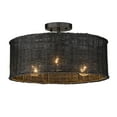 thumbnail image 3 of Golden Lighting - Erma - 3 Light Semi-Flush Mount-9.5 Inches Tall and 16.38, 3 of 4