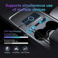 thumbnail image 3 of USB Hub 27W Data Transfer Adapter Docking Station for Car 3/Y Center Console, 3 of 5