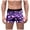 Dark Purple, variant on ,Men's Sexy Boxer Briefs Enhancing Pouch Underwear Queen of Hearts Graphic Jock Strap Bulge Enhancer Underpants Pink S