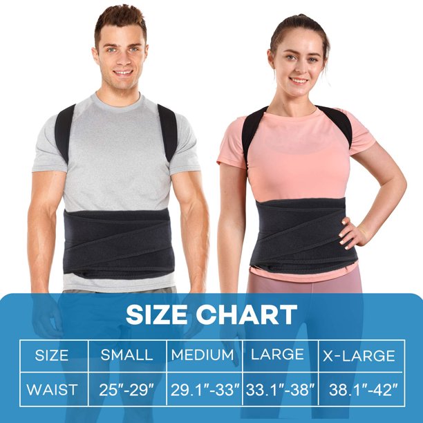 Buy 2 Packs Posture Corrector,Professional Back Brace for Women Men ...