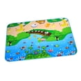 thumbnail image 2 of Alfombra de juego para niños con estampado de dibujos animados para interior y exterior, ideal para dormitorio, 2 of 6