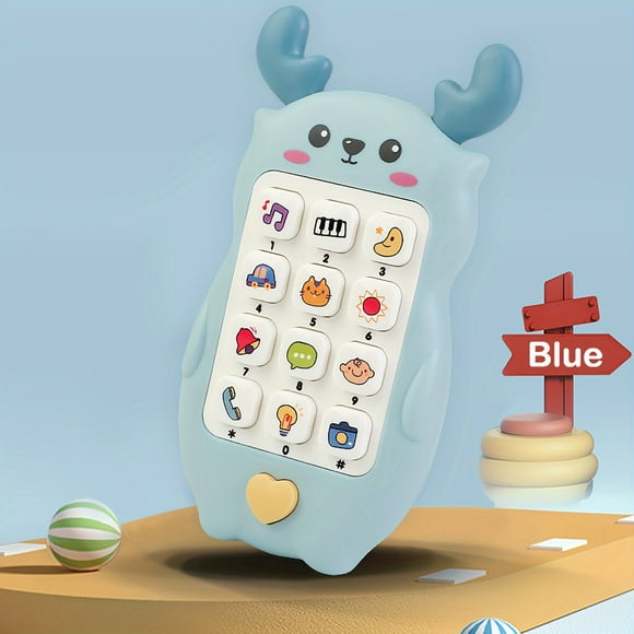 KEINXS Baby Phone Toys Teething Music And Voice Toys Early Education Learning Machines Electronic Children‘s Gifts Baby Toys Christmas Halloween Thanksgiving Gifts Halloween Chris
