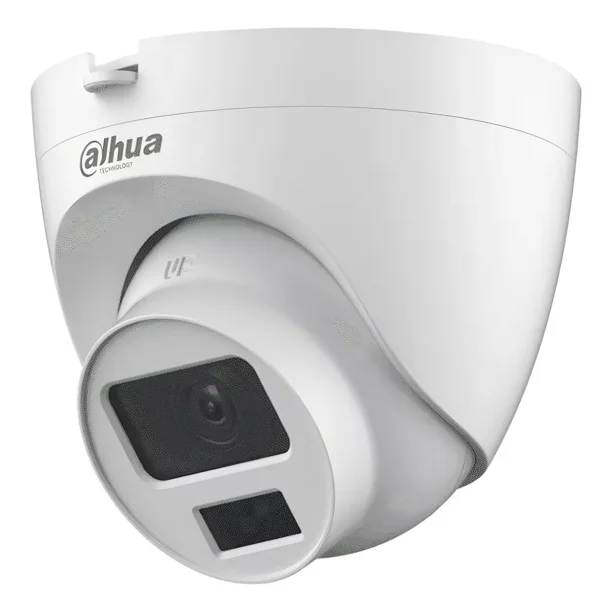 Camara Domo 2mp Fullcolor 2.8mm 102 20mts Ir Microfono Ip67 Color Blanco
