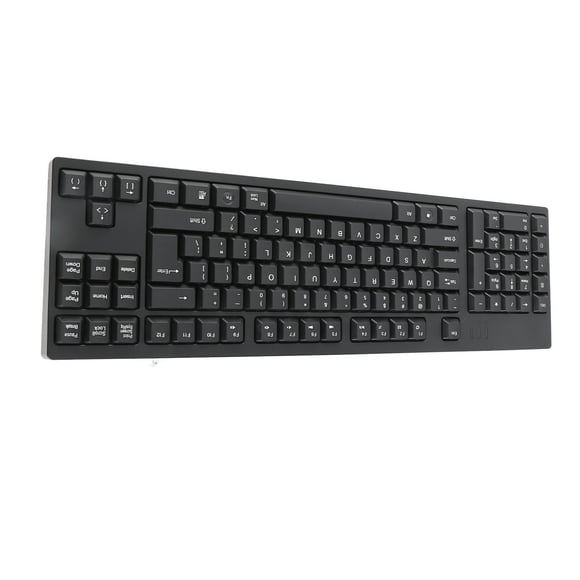 Left Left Handed Keyboard Ergonomic Full Size Dual USB Interface 109 Keys Keyboard for Computer Laptop
