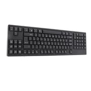 Left Handed Keyboard Ergonomic Full Size Dual USB Interface 109 Keys for Computer Laptop