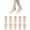 10 pairs of foot cot, variant on 10Pairs Womens Sheer Ankle Socks Thin Nylons Socks Stockings Cool Short Socks See Through Silk Socks Hosiery
