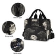 thumbnail image 5 of Lunch Bag Portable Crossbody Meal Bag Cooler Bag Insulated Lunch Bag Food Bag Handheld & Crossbody Design Longnecked Dog, 5 of 6