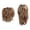 Coffee2, variant on Curly Claw Clip Ponytail Extension for Women, Natural Looking Human Hair Wig for Daily Styling & Wear(Coffee2,20cm / 7.87 in)