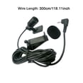 thumbnail image 4 of Seitruly 2.5mm Car Audio Microphone Jack Plug Black Wired Mini Replacement Accessories Vehicular Mic Cable with Voice Frequency Gear Auto Type3 NO3, 4 of 6