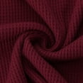 thumbnail image 3 of Scyoekwg Summer Short Sleeve Trendy Tops for Women Loose Casual V-Neck Petal Short Sleeve Tops Cute Tops Plus Size Solid Color Graphic Shirts Blouse Wine XXL(12), 3 of 8
