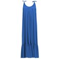 thumbnail image 4 of Black and Friday Deals 2023 Womens Clothes Clearance asdoklhq Womens Maxi Dress Under $10,Women Boho Maxi Solid Sleeveless Long Backless Dress Evening Party Beach Dress, 4 of 6