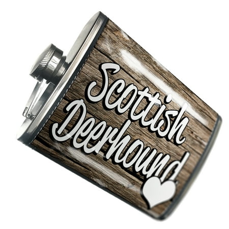 

NEONBLOND Flask Scottish Deerhound Dog Breed Scotland