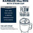 thumbnail image 2 of YETI Rambler 35 oz Straw Mug, Vacuum Insulated, Stainless Steel, Charcoal, 2 of 5