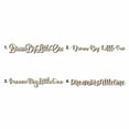 thumbnail image 1 of Dream Big Little One Sign Unfinished Wood Cutout Home Decor DIY Option 1- 20" Wide / 1/8", 1 of 3