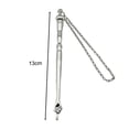 thumbnail image 4 of Yingyy Bible Pointer Elegant Hand Pointer for Mitzvah Onion pointer is made Head Torah Silver Mitzvah Reading Bar, 4 of 6