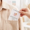 thumbnail image 5 of allydrew Pocket Hug Tokens, Emotional Support and Inspirational Gift with Positive Words Card (Set of 8), 5 of 7