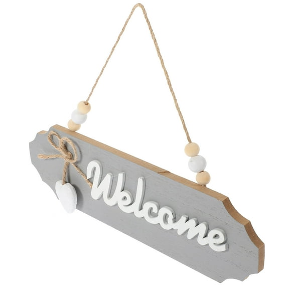 Welcome Front Door Decoration Double Sided Store Sign Office