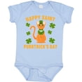 thumbnail image 3 of Inktastic St. Patrick's Day Happy Saint Purrtrick's Day Boys or Girls Baby Bodysuit, 3 of 5