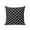 Black, variant on Outdoor Pillows Waterproof, Black Morocco Bedding Throw Pillows with Insert for Couch Sofa Bed, Boho Modern Minimalist Abstract Geometric 18x18 Inch Pillowcases Decorative Patio Pillow Set of 2